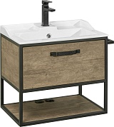 Акватон Тумба с раковиной Лофт Фабрик 65 (Фабиа) дуб кантри